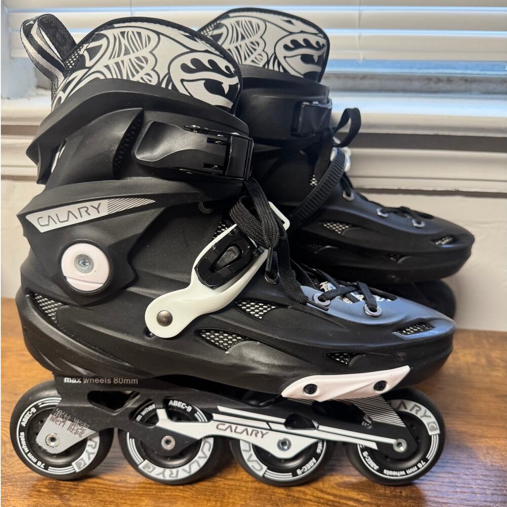 Calary Inline Skates Size 10 / EU 42–43 – 80mm Wheels
